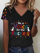 Tierfreundliches T-Shirt für Frauen